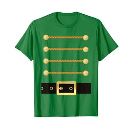 Nutcracker Character Soldier Costume Uniform Funny Christmas T-Shirt