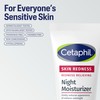 Cetaphil Night Cream, Redness Relieving Night Moisturizer for Face, 1.7