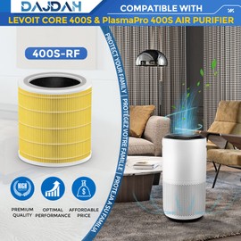 Core 400S Pet Allergy Filter Compatible with LEVOIT Air Purifier Replacement Filter Core 400S-RF & Core400S-RF-PA (LRF-C401-YUS) and LEVOIT Core 400S Air Purifiers with H13 True HEPA, 1-Pack