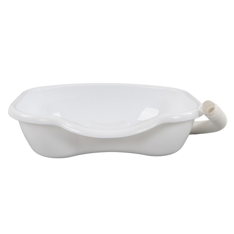 Shampoo Basin Drainable Portable Smooth Surface Hair Washing Tray for