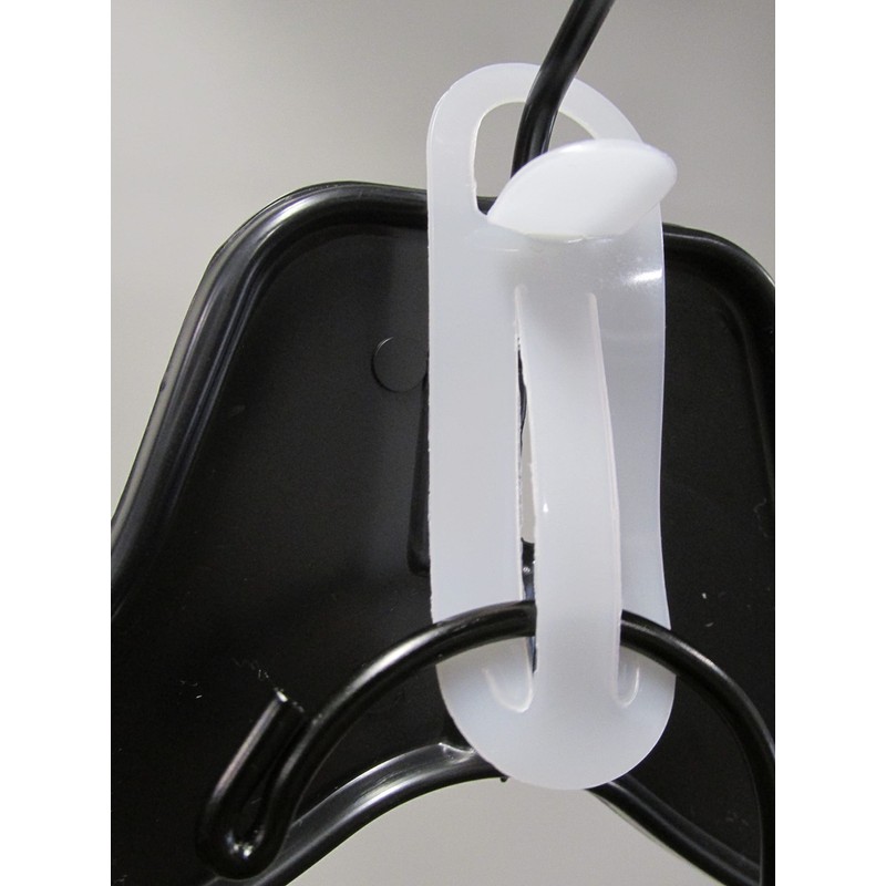 NAHANCO PB100; 2 1/2" Plastic Piggy Back Connectors for Clothes