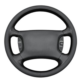 MEWANT Hand Stitched 3D Style Steering Wheel Cover Wrap for Dodge Ram 1998-2002/Dodge Dakota SLT Sport R/T 1997-2004 Steering Wheel Accessories for Dodge Ram