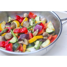 USA Pan Cookware 5-Ply Stainless Steel 8 Inch Sauté Skillet, Oven and Dishwasher Safe, Made in the USA