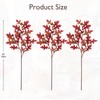 3 Pcs Fall Leaves Stems 30 inch Long Artificial Oak