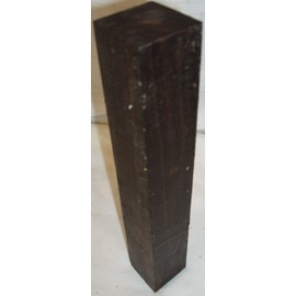 Gaboon Ebony Turning Stock 1.5 x 1.5 x 12 Inches by Shed Life