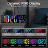 XREXS Large Digital Wall Clock with Remote Control, 17.2" LED