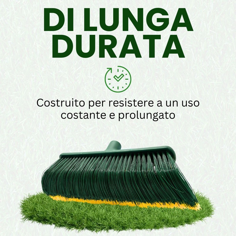 PLANTAWA Spazzola per Erba Sintetica senza Manico | Spazzola Prato