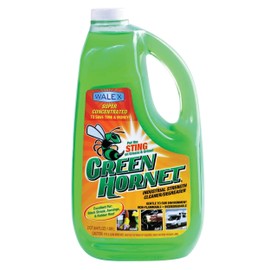 Walex Green Hornet Heavy Duty Degreaser Cleaner Multi-Purpose for Car, Home, RV Awning, Shower, Rubber Roof, Black Streak Remover, GH64OZ, 64 oz.