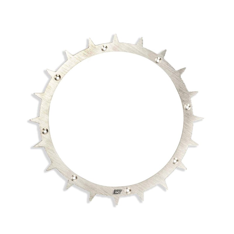 LST 2x robotic lawnmower lawn robot traction incineration diameter 200