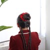 12 coleteros de seda satinada de primera calidad para mujeres