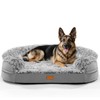 Dog Beds for Jumbo Dogs, 47.5"x35"x7.6", Removable and Washable Cover,