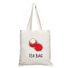 TB755 Rambutan Tea Bag Novelty Present Gift Printed Eco-Friendly Stylish