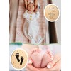 2Pk Newborn Baby Knotted Gowns, Soft Coming Home Outfit with