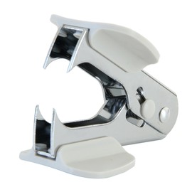 Staple Remover with a Blockage Metal