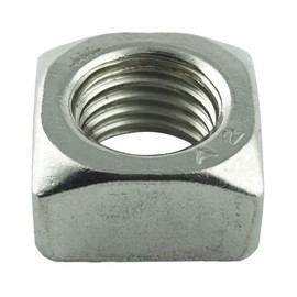 Eisenwaren2000 M10 square nuts (pack of 10) - standard square nut DIN 557 - stainless steel A2 V2A - rust-proof