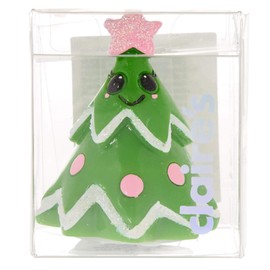 Claire's Christmas Tree Lip Gloss Pot - Peppermint Flavored