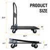 Olympia Tools Foldable Push Cart Dolly - 330 Lb. Capacity