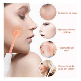 Máquina Facial De Terapia Piel Alta Frecuencia