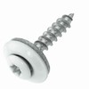 Plumbing Screws Stainless Steel A2 with EPDM Sealing Washer 15