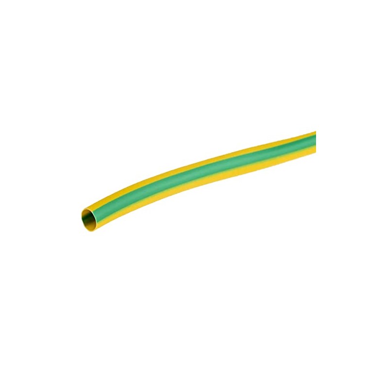 KafTon PVC Sleeving Electrical Wire Cable Earth Green and Yellow
