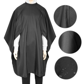 singo source waterproof hairdresser cutting cape lightweight hair cape with two slots salon cutting cape adjustable neck part for alduts and youg people