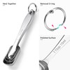 U-Taste 18/8 Stainless Steel Rectangular Measuring Spoons: Narrow Square Measure