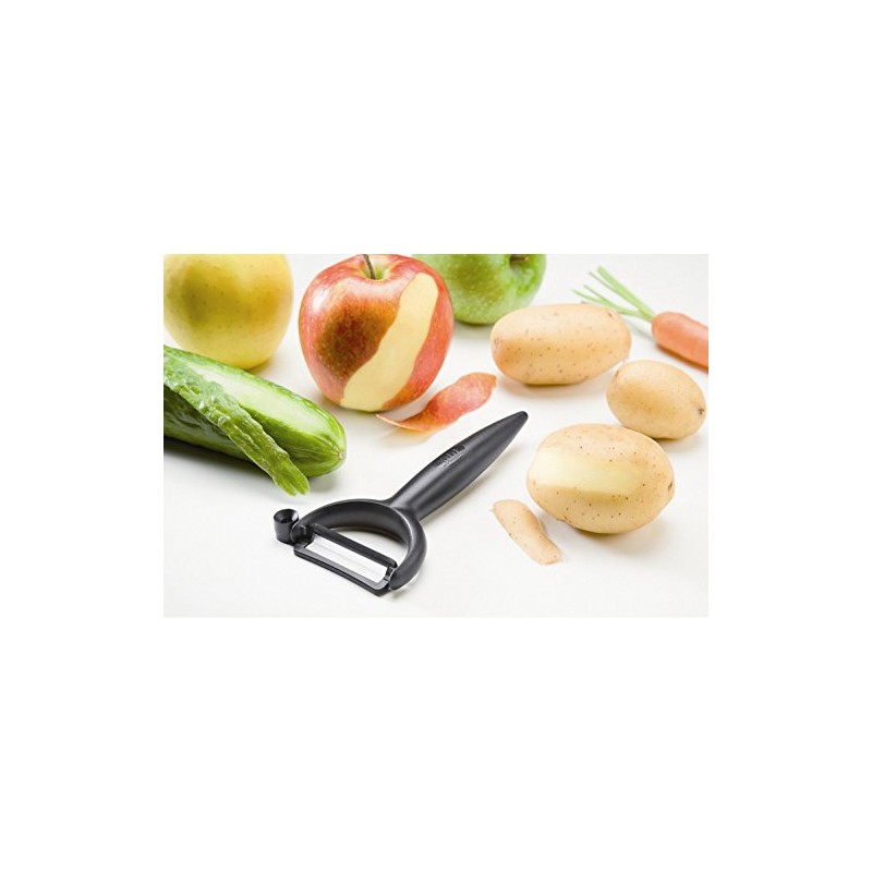 Silit 2141240327 Ceramic Peeler Plastic Black