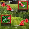 Cordless Hedge Trimmer with Battery (2Pack) and Charger, 2 in