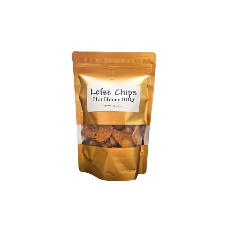 Honey Hot BBQ Lefse Chips, 4oz (Pack of 2)