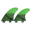 UPSURF Surfboard Fins Double Tabs K2.1 Size, Set of 4,