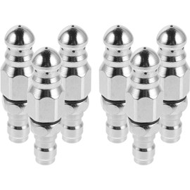 Boquilla de Limpieza de Alta Presión 1/4 Conexión Rápida, Punta Giratoria Desmontable para Hidrolavadora, 6 Piezas para Desatascar Tuberías y Limpieza de Desagües en