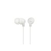 Sony MDREX15LP Audífonos intrauditivos de Silicón, color Blanco