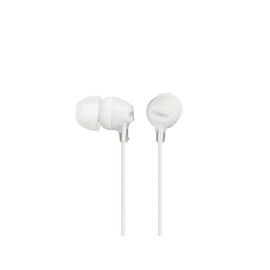 Sony MDREX15LP Audífonos intrauditivos de Silicón, color Blanco