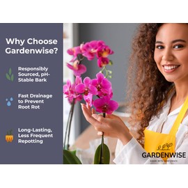 Soil Mix and Soil Amendments (Premium Orchid Bark, 10 quarts)