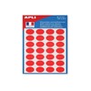 Agipa 111843 Coding Dots Round Diameter: 15 mm, Red
