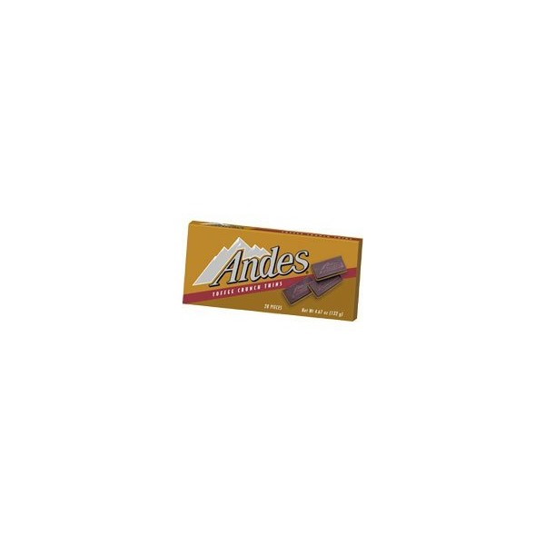 Andes Toffee Crunch Thins - 3 boxes of 28 pieces