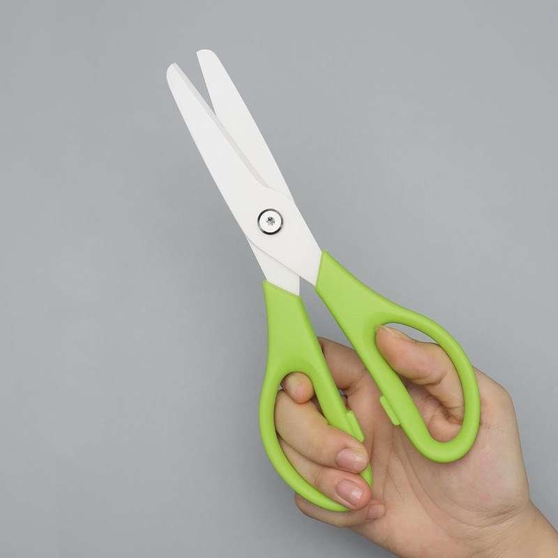 Ceramic Kitchen Scissors 8" Ceramic Blade Scissors White Sharp Blade