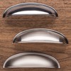 SOTECH Pack of 5 Shell Handles Nickel Polished Chrome BA