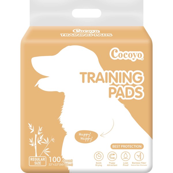 COCOYO Earth Friendly Bamboo Training Pads | Eco Friendly Puppy