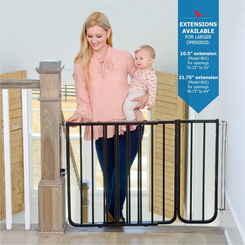 Cardinal Gates SS30 Stairway Special Baby Gate for Top of