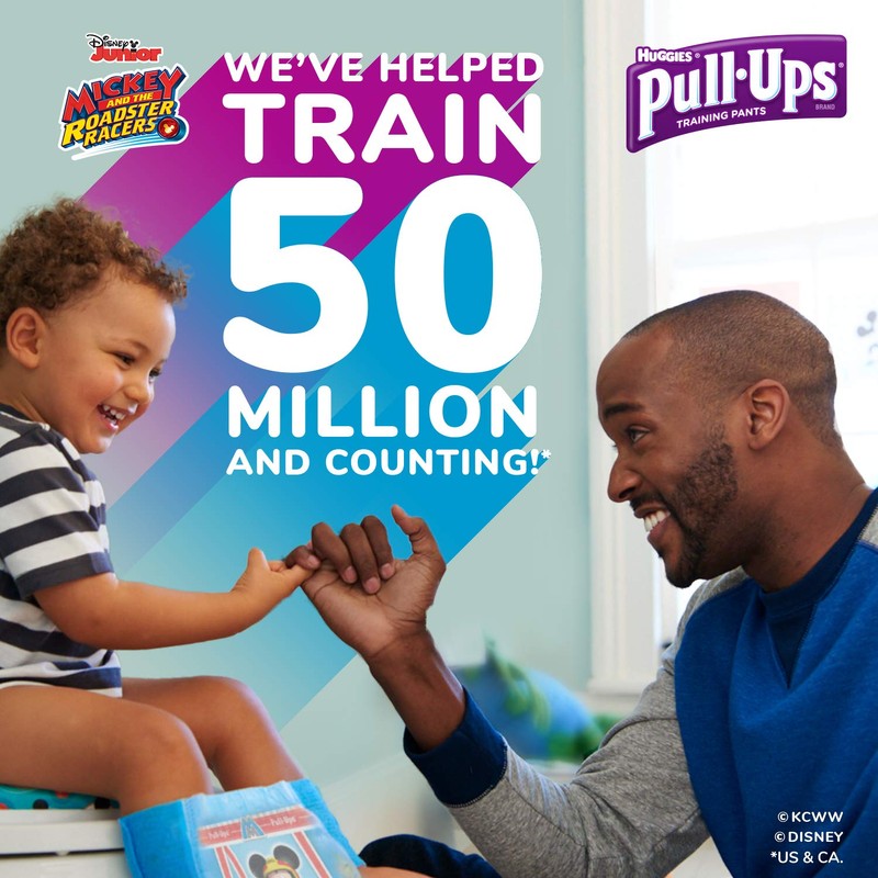 Pull-Ups Learning Designs Potty Training Pants for Boys, 4T-5T (38-50