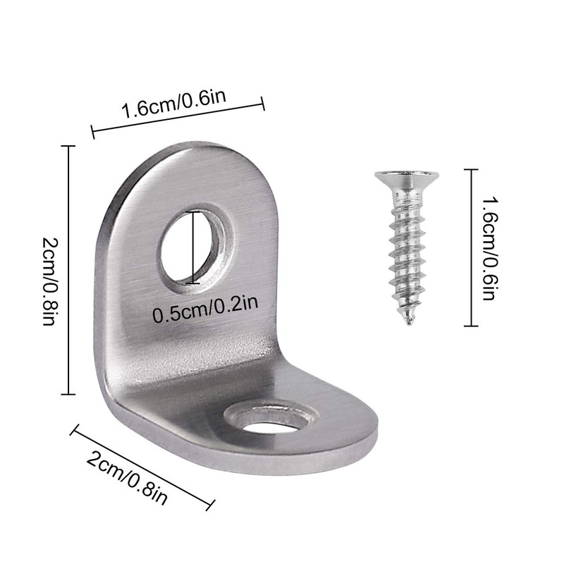 Corner Bracket 90 Degree Right Angle Brackets Stainless Steel Angle
