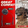ARC Rail Adapter for Tactical Headsets – Compatible with Peltor