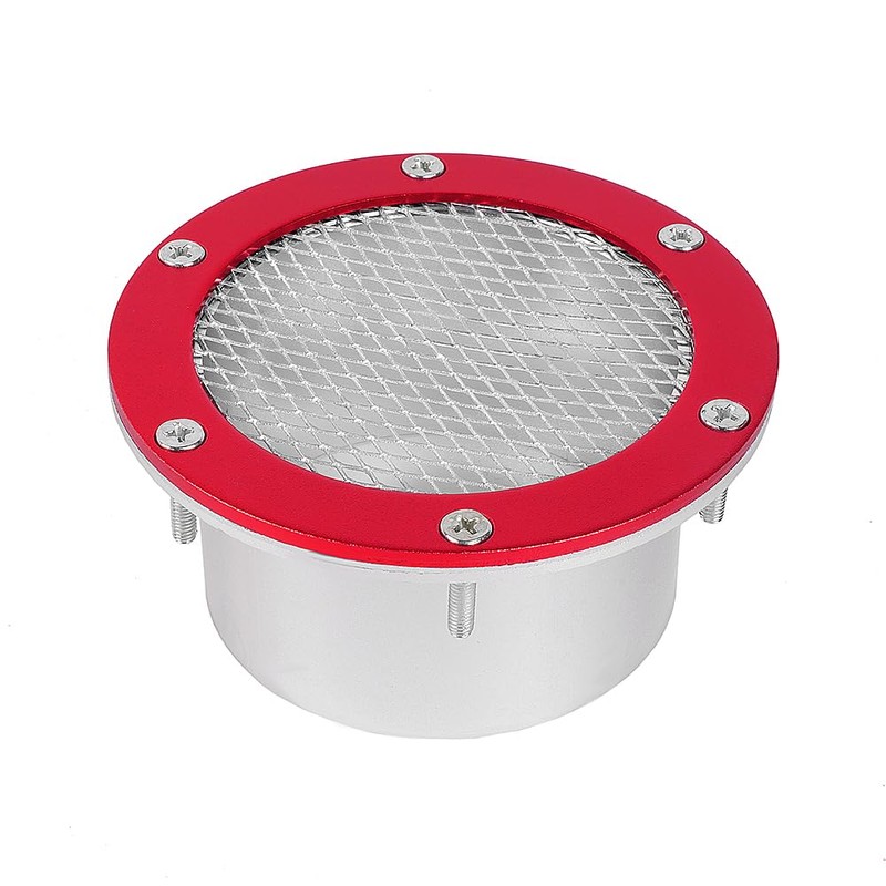 BARTOO Bumper Intake Air Duct Vent Car Mesh Grille Inlet