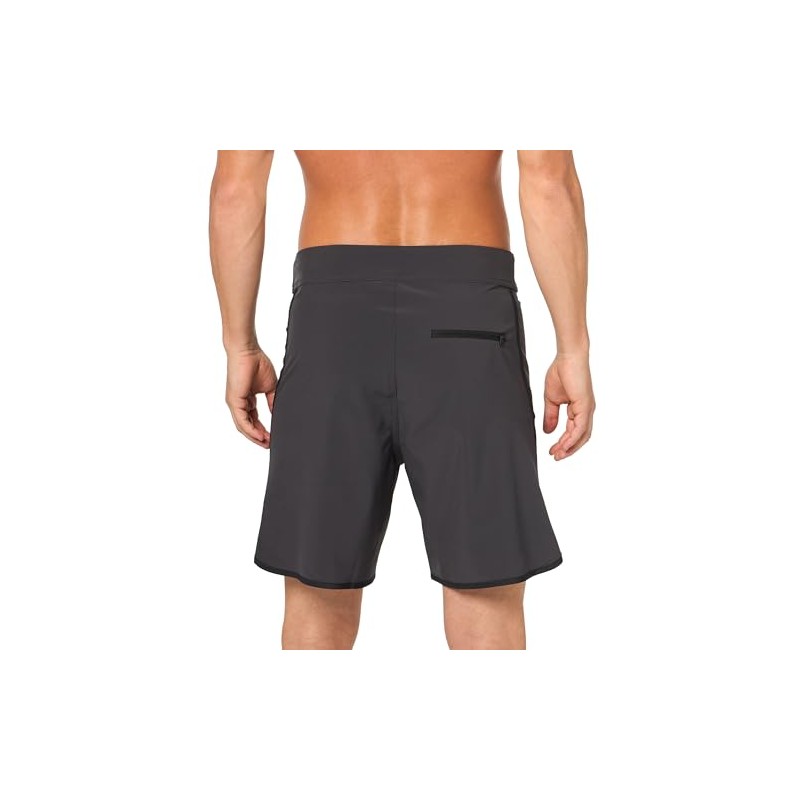 Helly-Hansen Men's Standard HP Curve Board Shorts 7”, 980 Ebony
