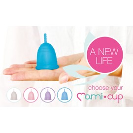 Menstruationstasse MamiCup® Weiches, flexibles, wiederverwendbares medizinisches Silikon (Wenig, M)