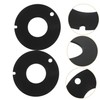 Zerodeko 2pcs Rv Gasket Kit Replacement Seal for Camper Toilets