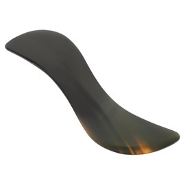 OHPHCALL Buffalo Horn Scraping Board Gua Sha Tool for Men Facial Massage Plate Massage Accessories Random Color