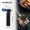 HONEST Lighter Butane refillable lighters Home Use (Black&black)