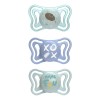 Chicco Physioforma Light Chupón 6-16 M Azul Con Tetina De